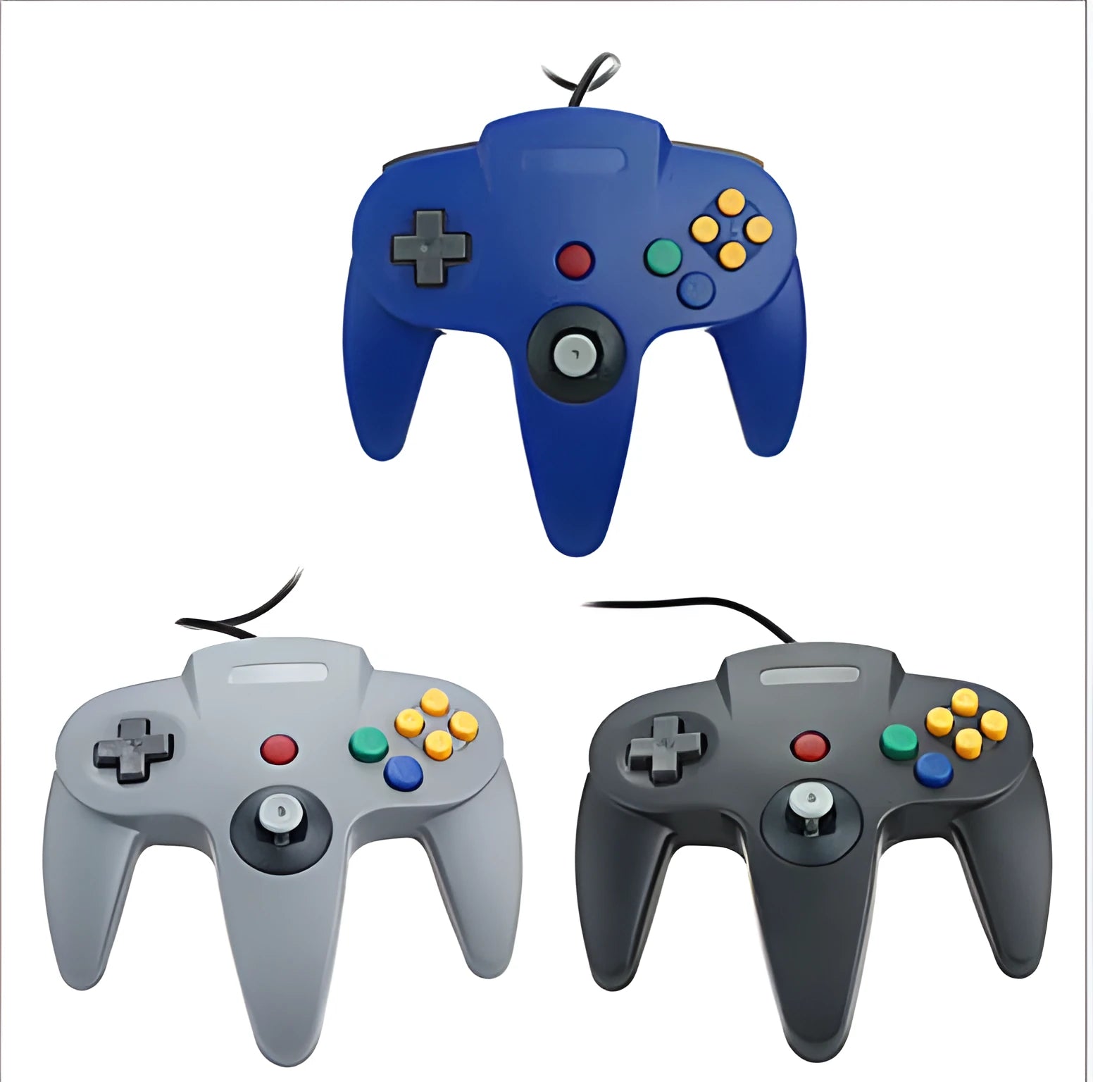 N64 USB controller for PC computers in multiple colours including transparent options