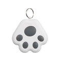 Dog paw shaped Bluetooth anti-lost device with tracking and selfie functions in multiple colours