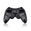Black wireless Bluetooth gamepad controller for mobile gaming on Android and iOS devices