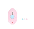 Cartoon art knife with open box design in plastic and metal construction