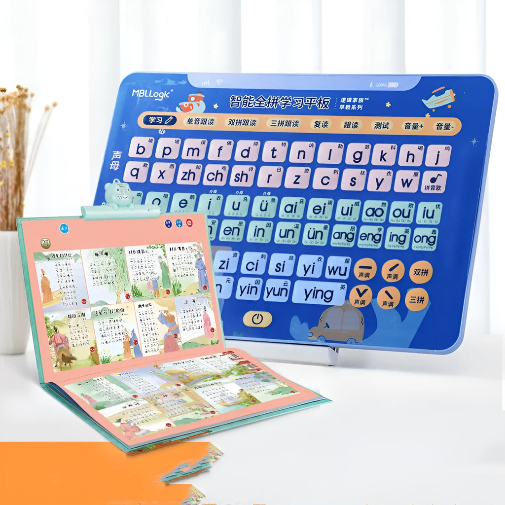 Chinese learning audio wall chart educational toy for children ages 2 to 8 years old
