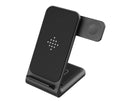 Three-in-one wireless charging bracket for mobile phone, smartwatch and earbuds