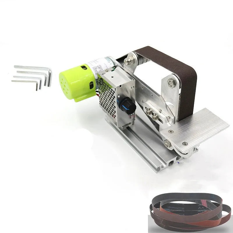 Compact 895 fixed-angle belt machine body for desktop sharpening and polishing without power supply