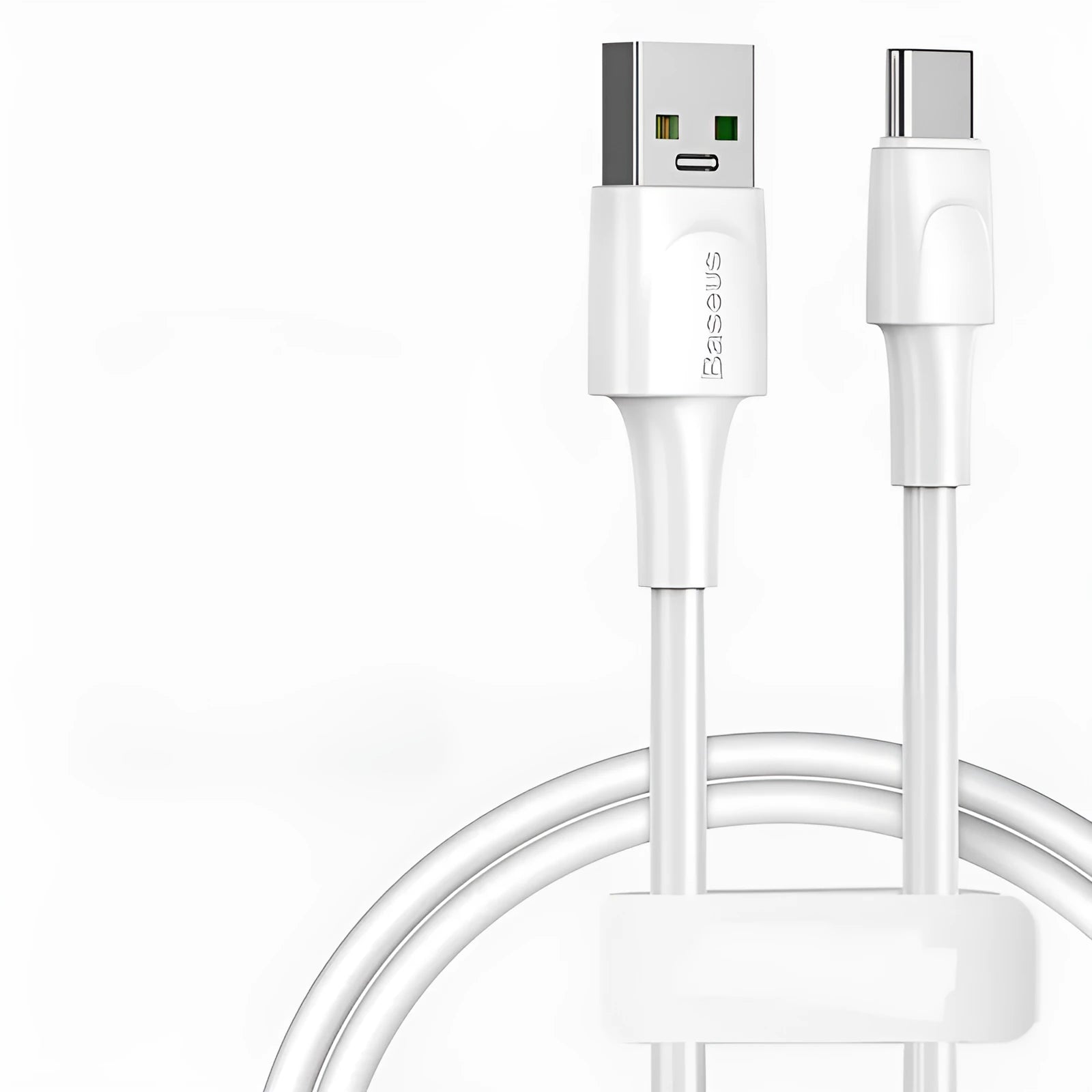 Android Micro USB charging cable showing black and white variants in 1 metre and 2 metre lengths
