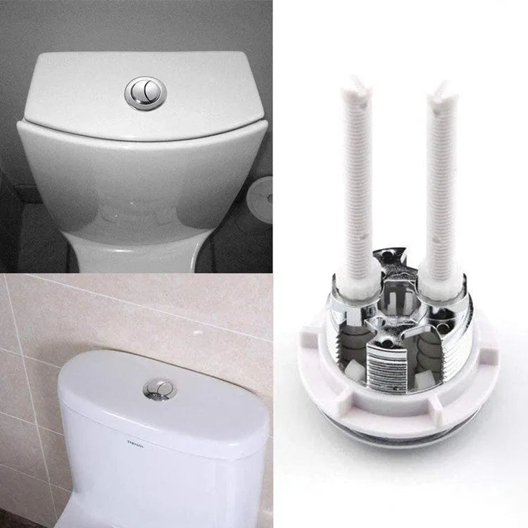 38mm round ABS plastic dual flush toilet button replacement kit