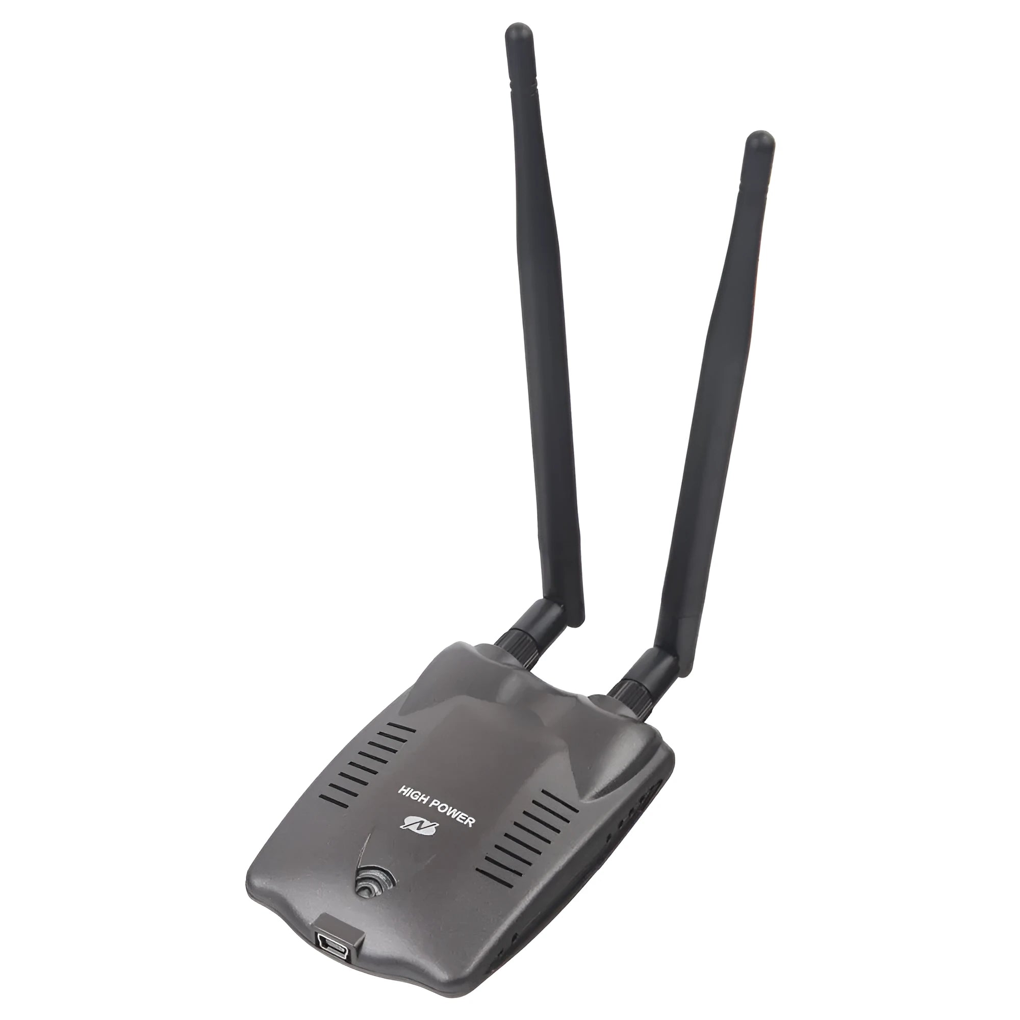 3070L chipset USB Wi-Fi network adapter in black with USB connector