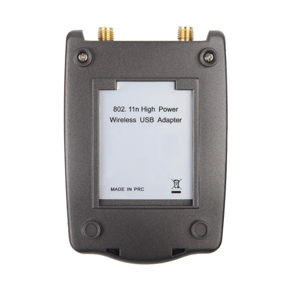 3070L chipset USB Wi-Fi network adapter in black with USB connector
