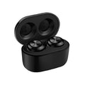 Black and white A6 TWS Bluetooth 5.0 wireless noise cancelling earbuds