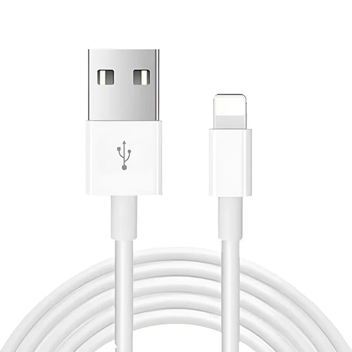 White 20W USB-C fast charger for iPhone 12 Pro Max and iPad with 1m cable