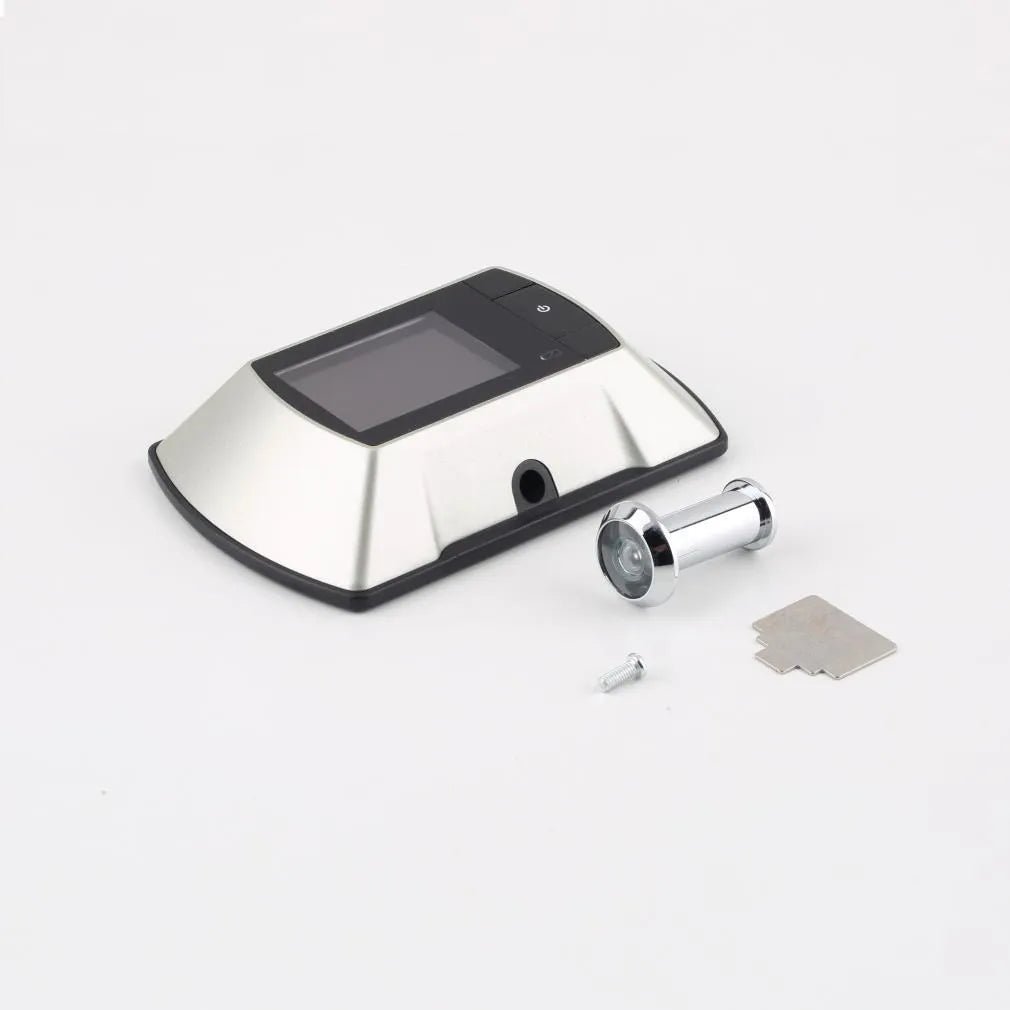 LCD visual monitor door peephole system with indoor display and outdoor camera