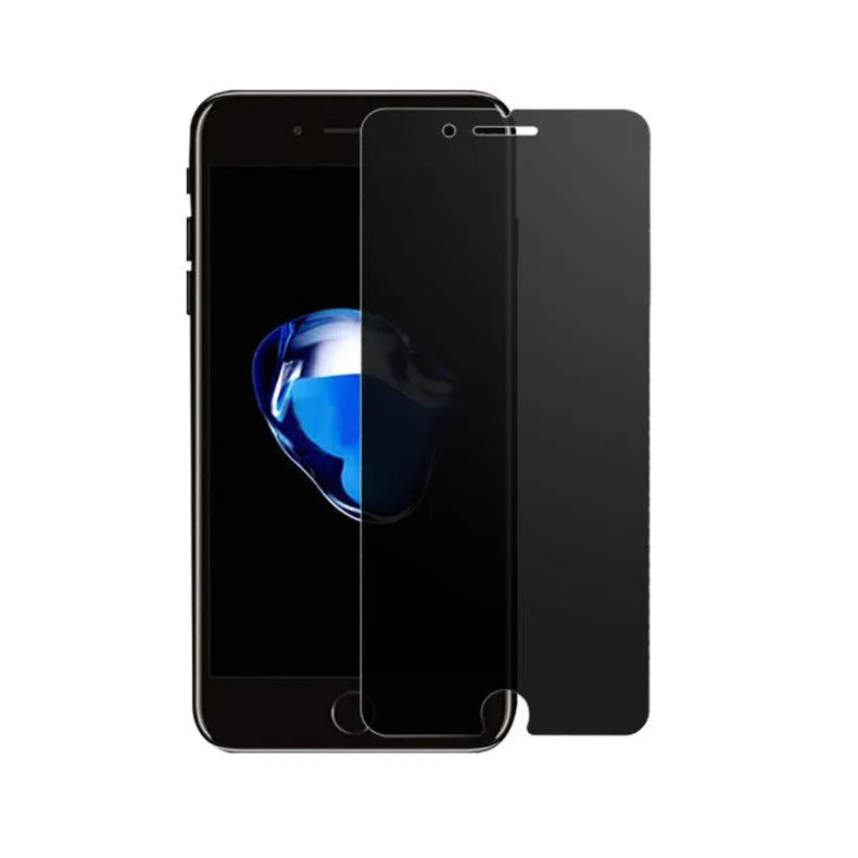 iPhone tempered glass screen protector with privacy filtering and anti-scratch protection