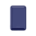 Magnetic wireless power bank in five colour options showing Type 0 measurements