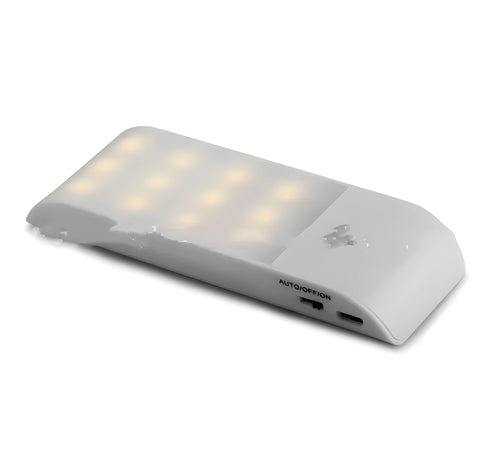 12LED rechargeable infrared sensor night light with white or yellow light options