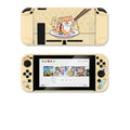 Nintendo Switch Lite protective hard shell case with silicone grip housing and sea otter design