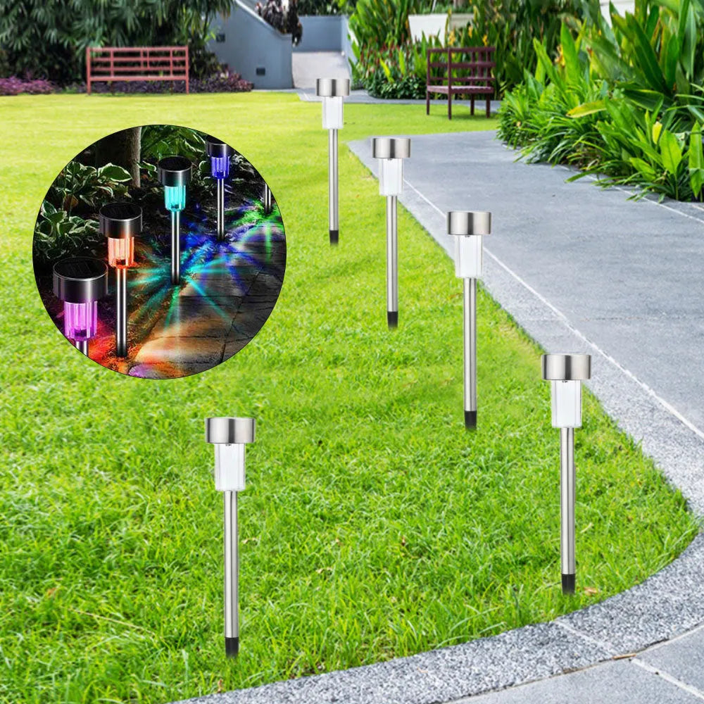 Stainless steel LED garden light with pastoral style design for outdoor landscape lighting