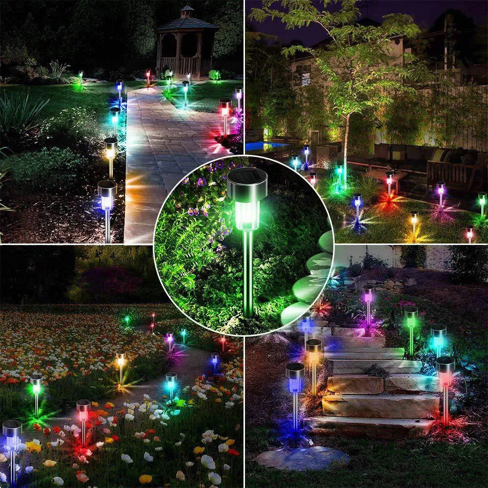 Stainless steel LED garden light with pastoral style design for outdoor landscape lighting
