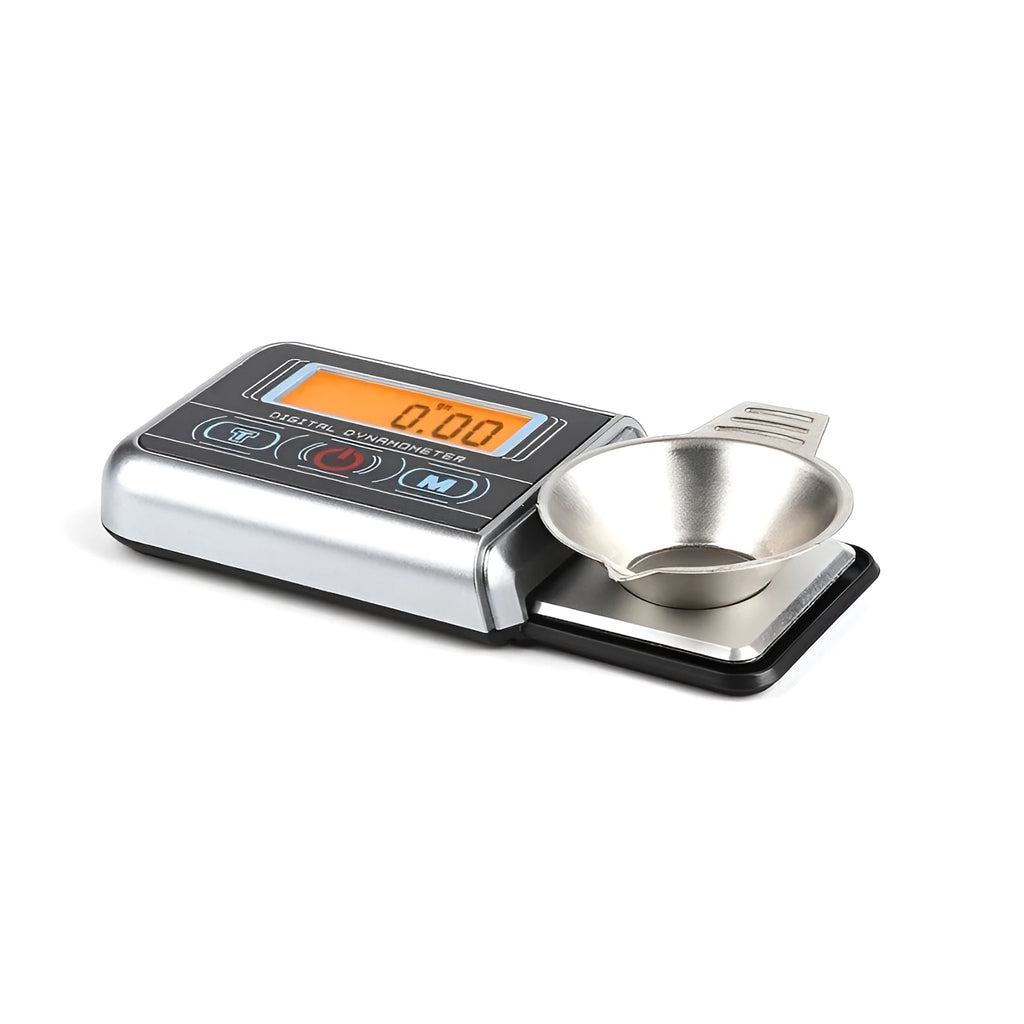 Electronic digital scale with digital display showing weight measurement for jewellery and materials