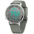Shifenmei digital sports watch showing electronic display and casual style design