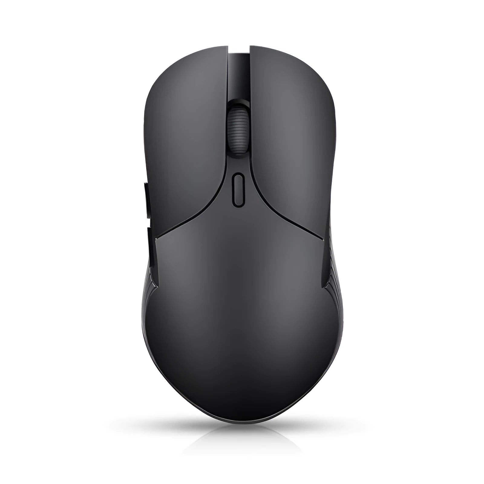 Blue Smart Voice Mouse 2.4G wireless with voice control button on desk