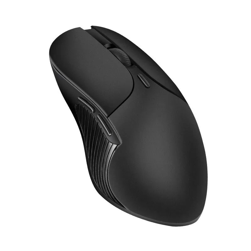 Blue Smart Voice Mouse 2.4G wireless with voice control button on desk