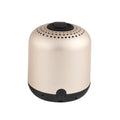 Hieha XQ11 mini waterproof metal Bluetooth speaker in black, gold, pink, red, or silver colour