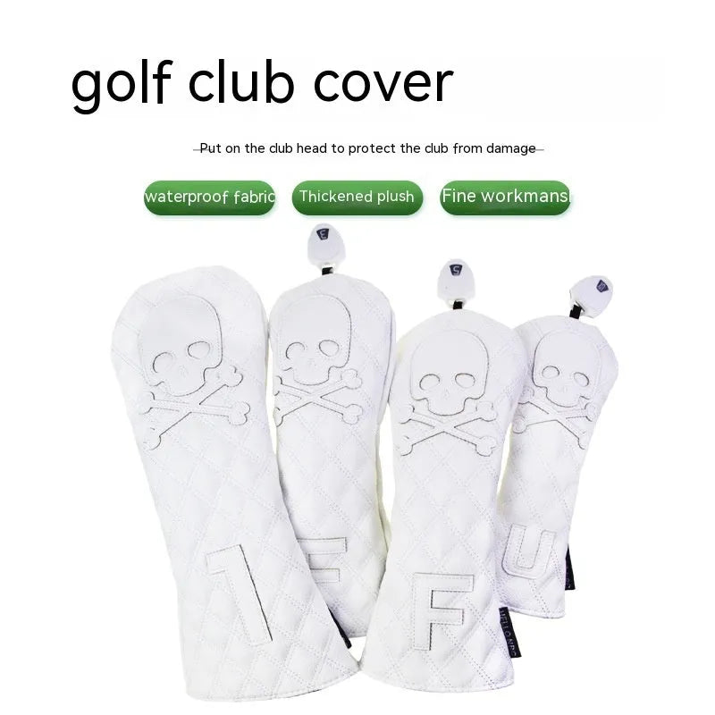 Black PU waterproof protective cover for wooden golf pole shaft