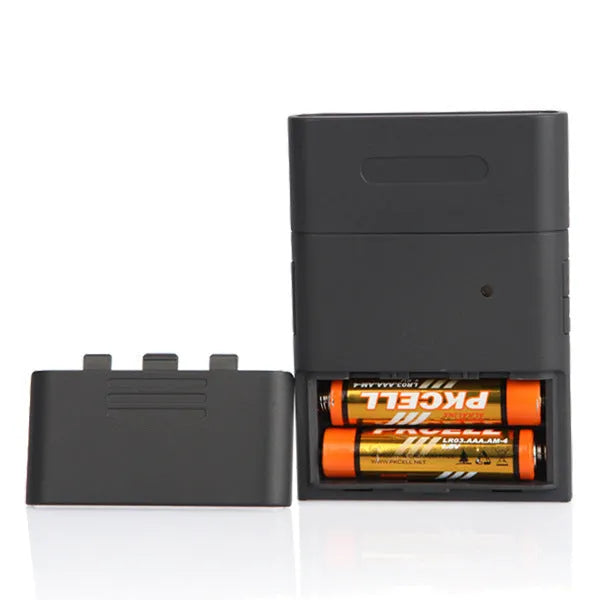 Black At-838 professional portable breath alcohol detector for roadside testing.