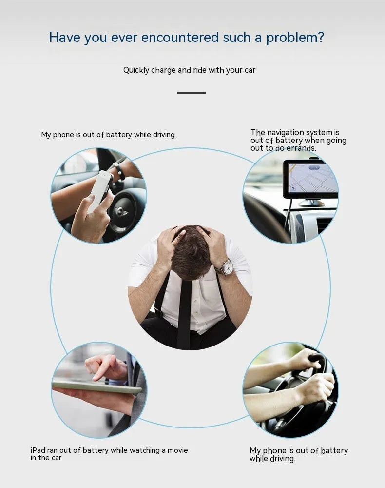 White QC30 USB car fast charger with QC2.0 certification for vehicle smartphone charging