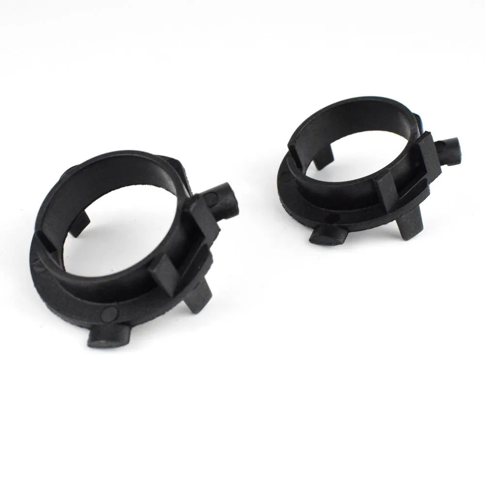 Black ABS plastic car headlight card holder for Nissan Kia Hyundai Volkswagen models