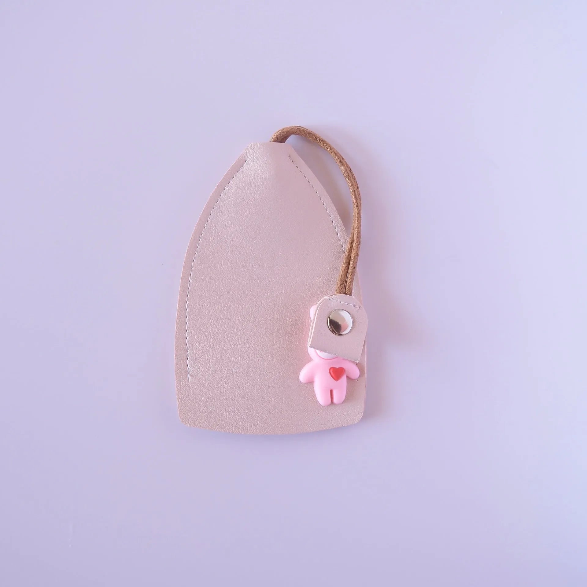 Universal large capacity PU leather car key case in various colours with credit card storage slots.