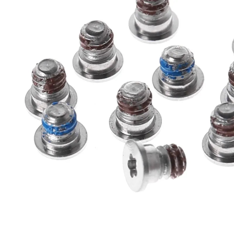 10 metal replacement screws for MacBook Pro Retina A1502 A1398 A1425 bottom shell and speaker repair.
