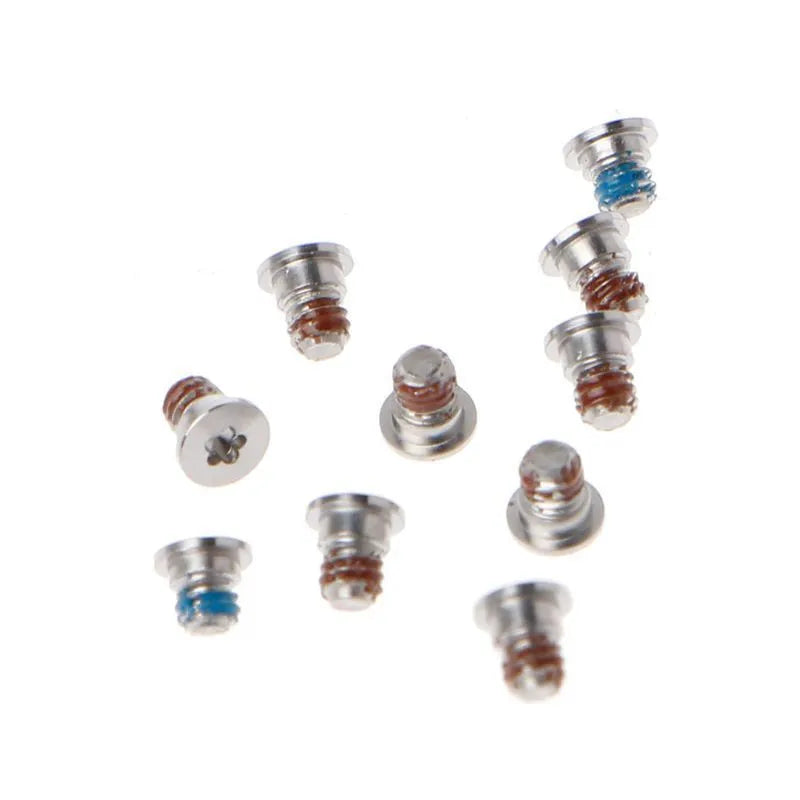 10 metal replacement screws for MacBook Pro Retina A1502 A1398 A1425 bottom shell and speaker repair.