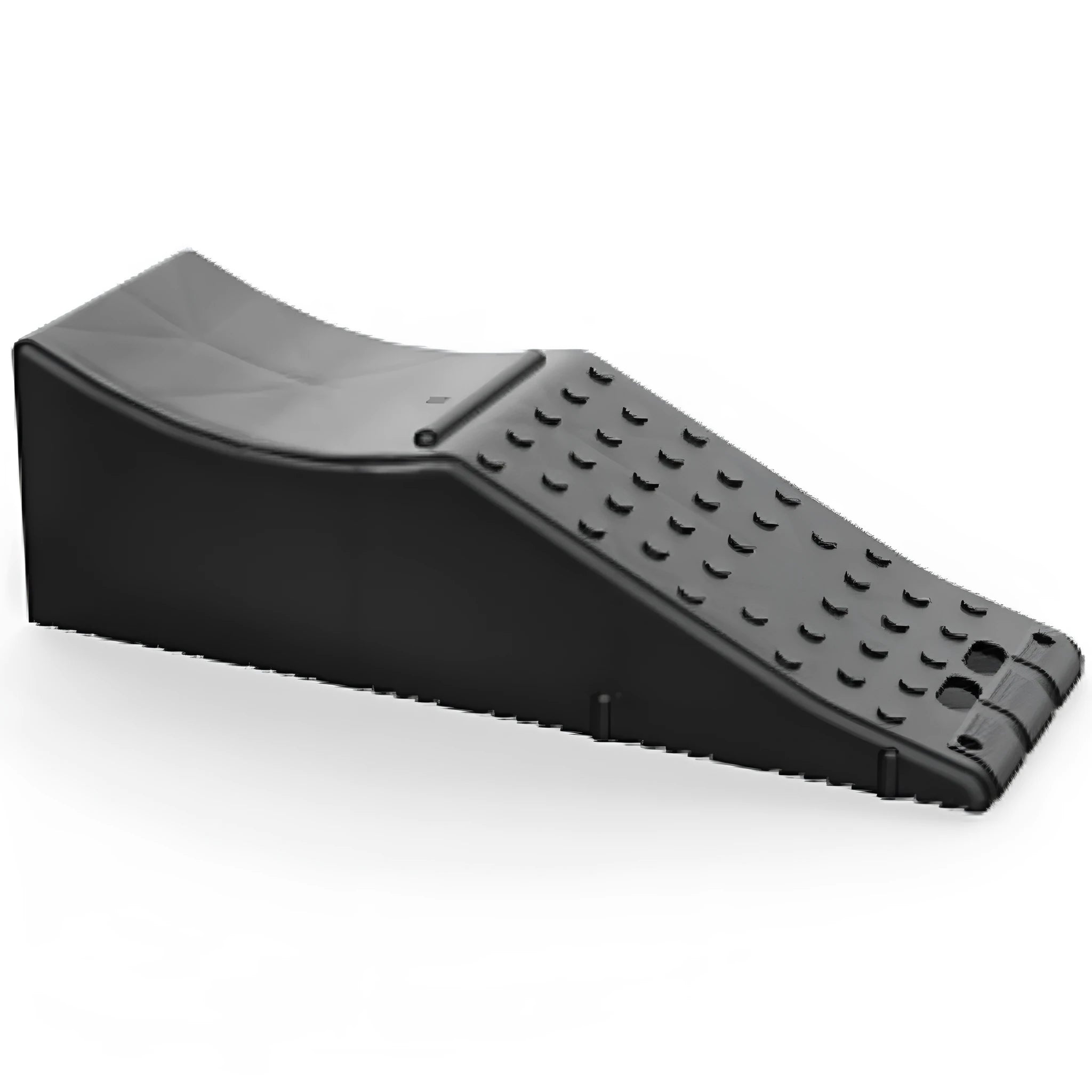 Black rectangular car boot protection mat with dimensions 55cm by 44cm by 33cm