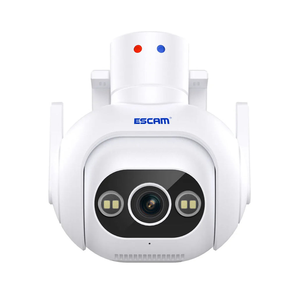Smart colour night vision 4MP security camera with wall mount bracket
