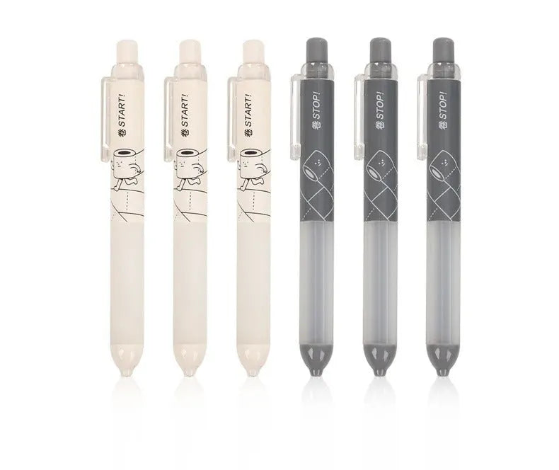 Activity 0.5mm mechanical pencils with cloud grip, one black and one white