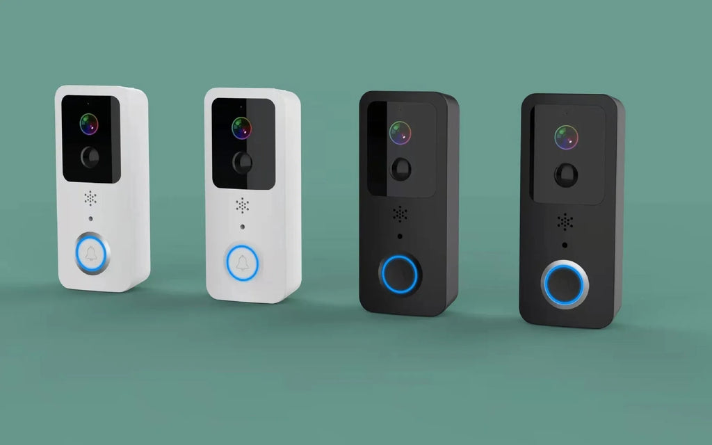 Smart home waterproof visual doorbell with HD camera and remote APP controls