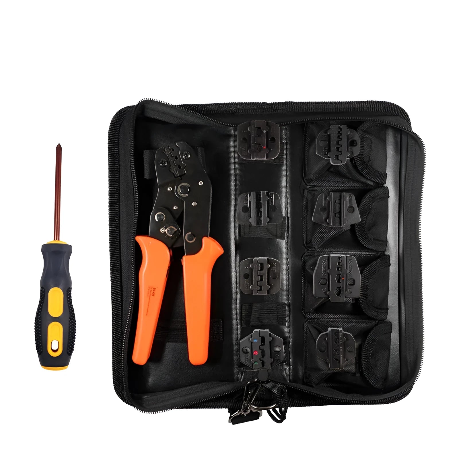 SN-48B portable multi-wrench jaw terminal crimping pliers combination suit with four jaw pairs