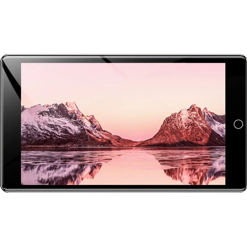 Black Ruizu H1 slim MP4 player with 4-inch touch screen display on a dark background