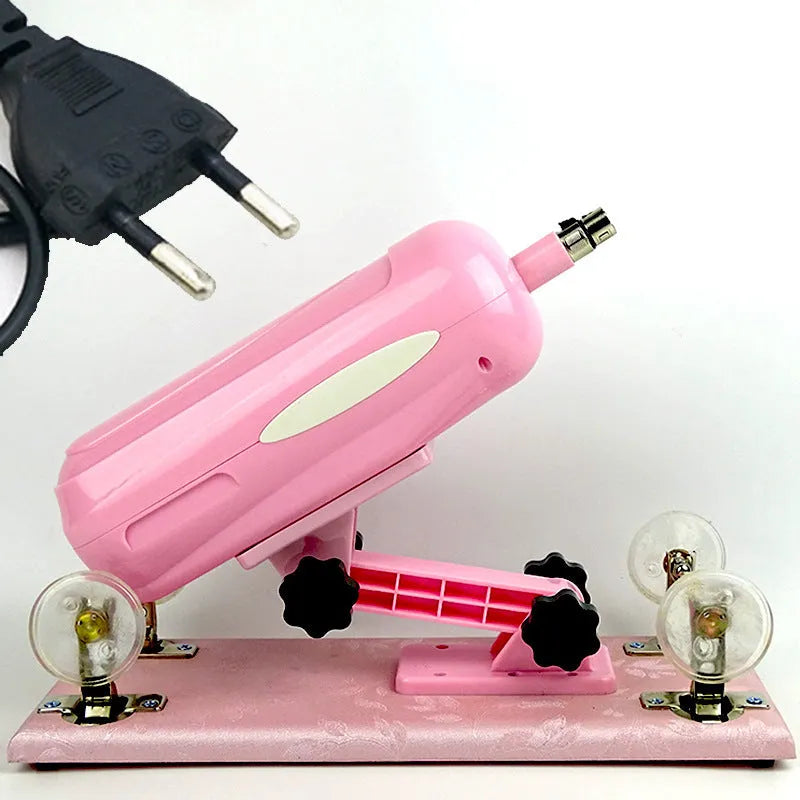 Bobb women's automatic telescopic thrusting sex tool in PVC with black, purple or pink colours