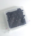 70 anti-static silicone keycaps for long nails in assorted colours including black, clear, mint green, pink, and purple