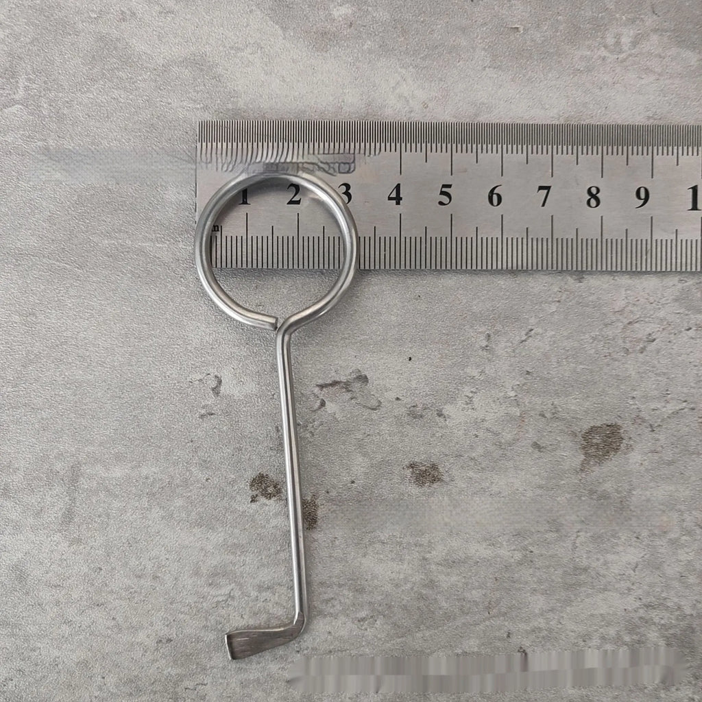 Two alloy metal wrench tools from a portable universal set for DIY and repairs.