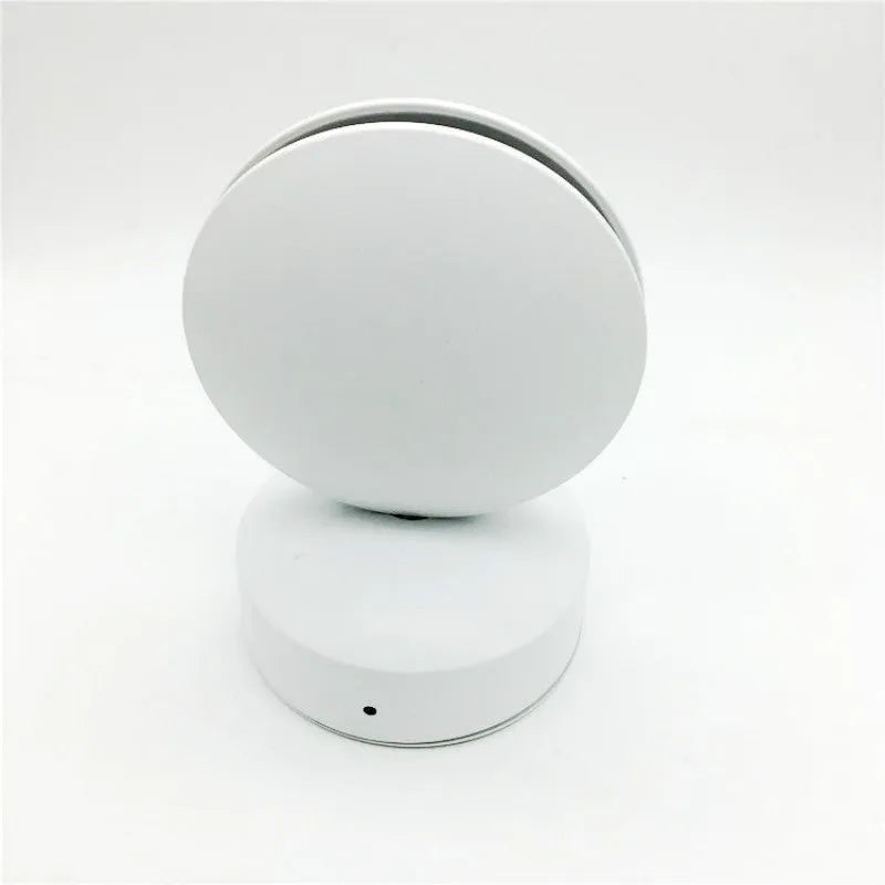 Modern aluminium corridor wall spotlight bar with glass lens and colour-changing LED light options.