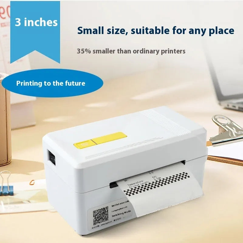 FlashLabel Thermal Express Face Label Printer with USB cable and express order printer