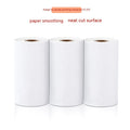 Three rolls of 57x30mm thermal paper in packaging for small printers