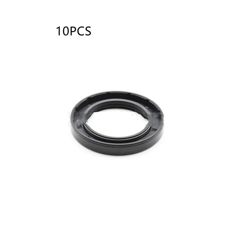 Motorcycle engine oil seal kit with 10 rubber seals in multiple sizes for Suzuki AG100