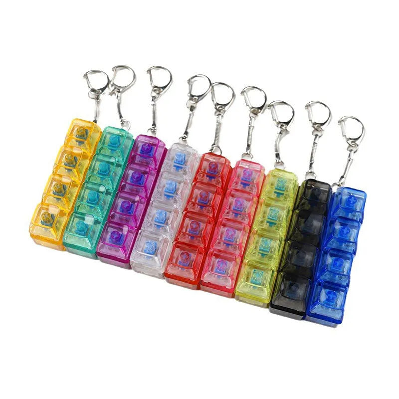 PC fully transparent decompression shaft tester with light in transparent option 4-hole design