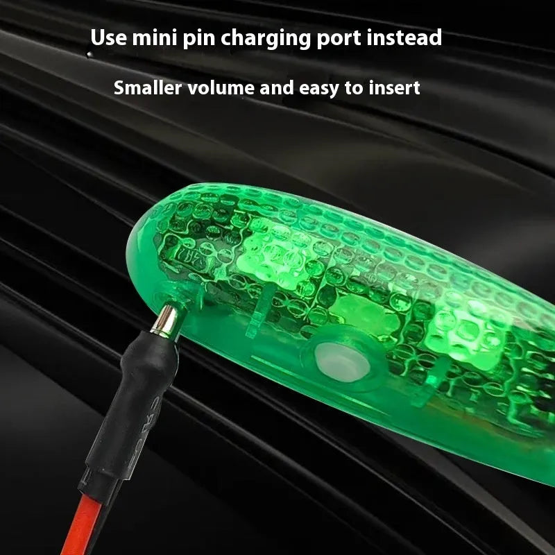 V3 wireless charging waterproof navigation light for RC models with adhesive backing
