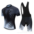 Cycling jersey and pants set with moisture-absorbent fabric for summer riding in various colour options