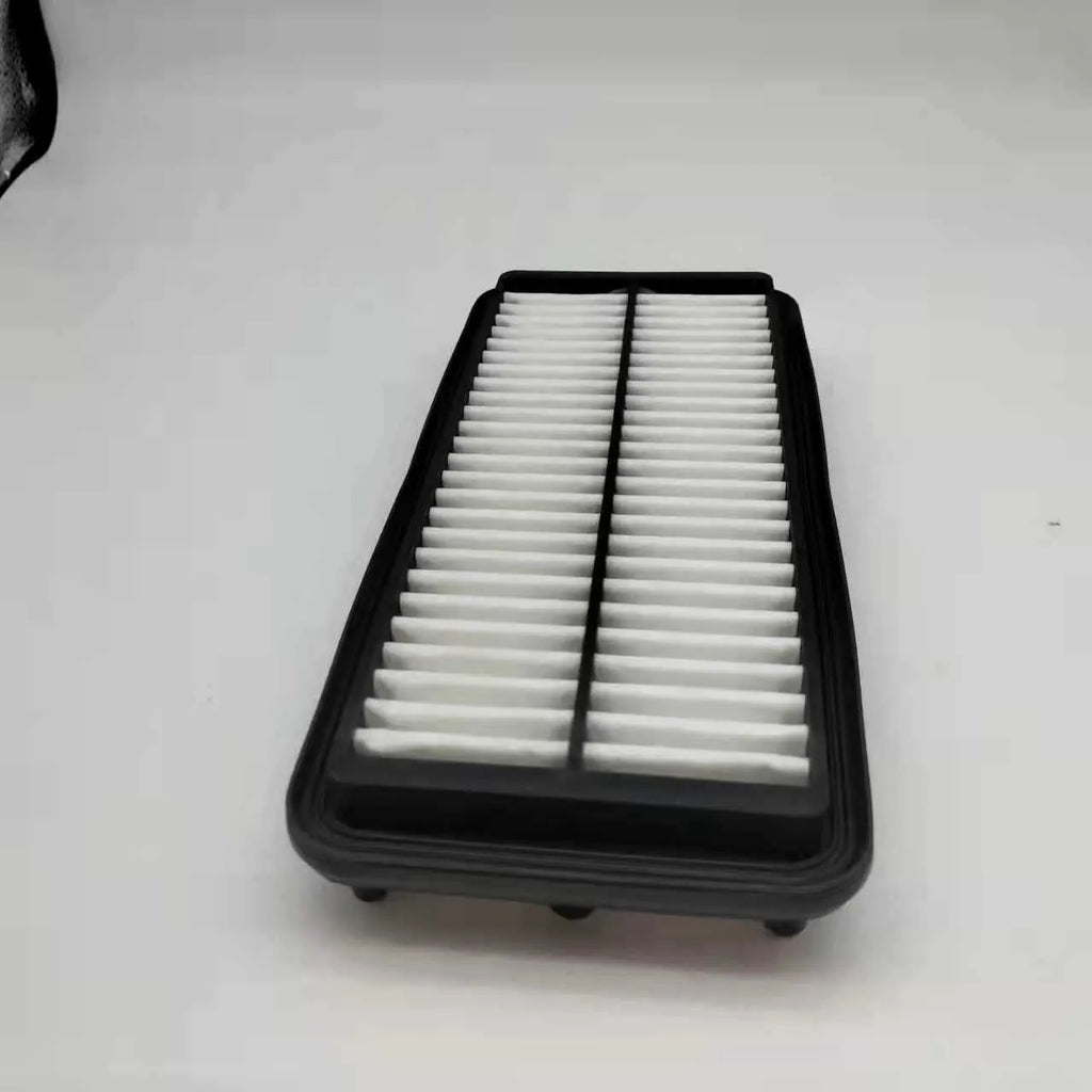 Black car air filter for Modern vehicles with dimensions 256*113*40 mm