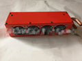 Long small four hole copper pipe body car heater metal casing 12V 24V manual control unit